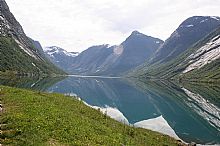 Inland fjord from Floro - Click for larger version